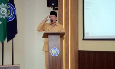 PELATIHAN - Wabup Sidoarjo, Nur Ahmad Syaifuddin membuka acara Kursus Mahir Tingkat Dasar (KMD) 2019 di Umsida, Senin (19/8/2019)